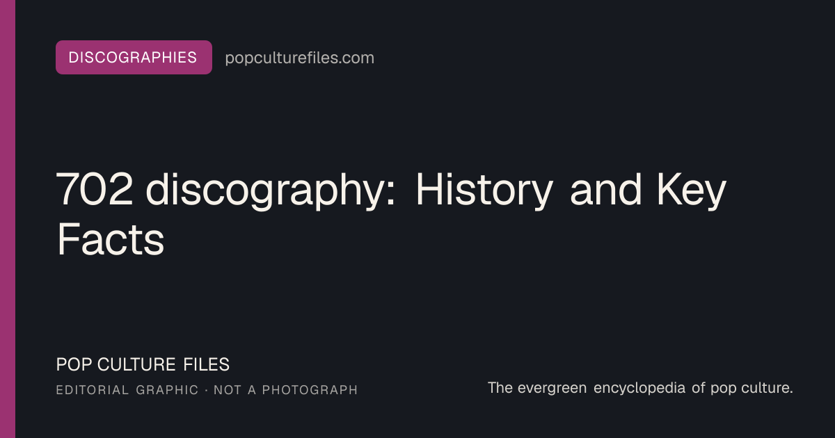 Editorial graphic for: 702 discography: History and Key Facts