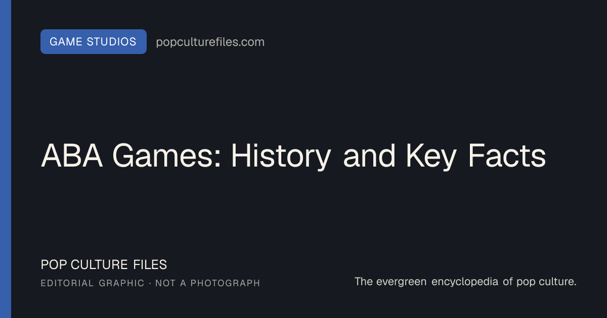Editorial graphic for: ABA Games: History and Key Facts