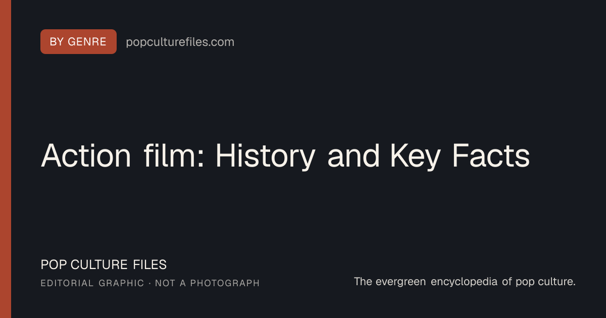 Editorial graphic for: Action film: History and Key Facts