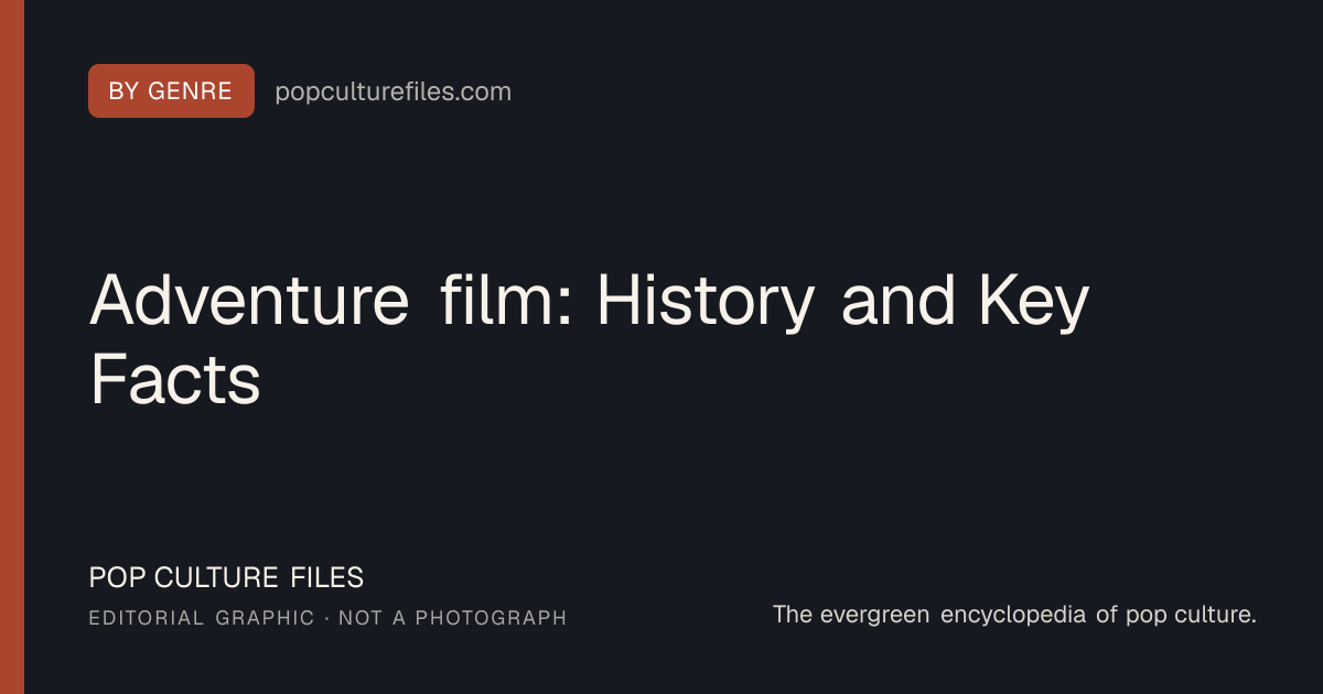 Editorial graphic for: Adventure film: History and Key Facts
