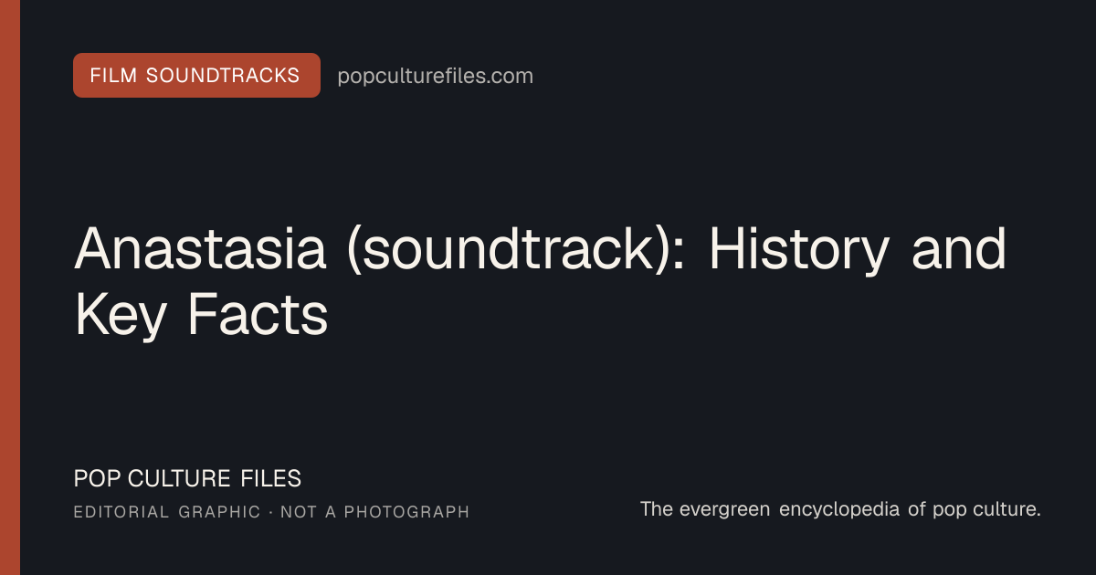 Editorial graphic for: Anastasia (soundtrack): History and Key Facts