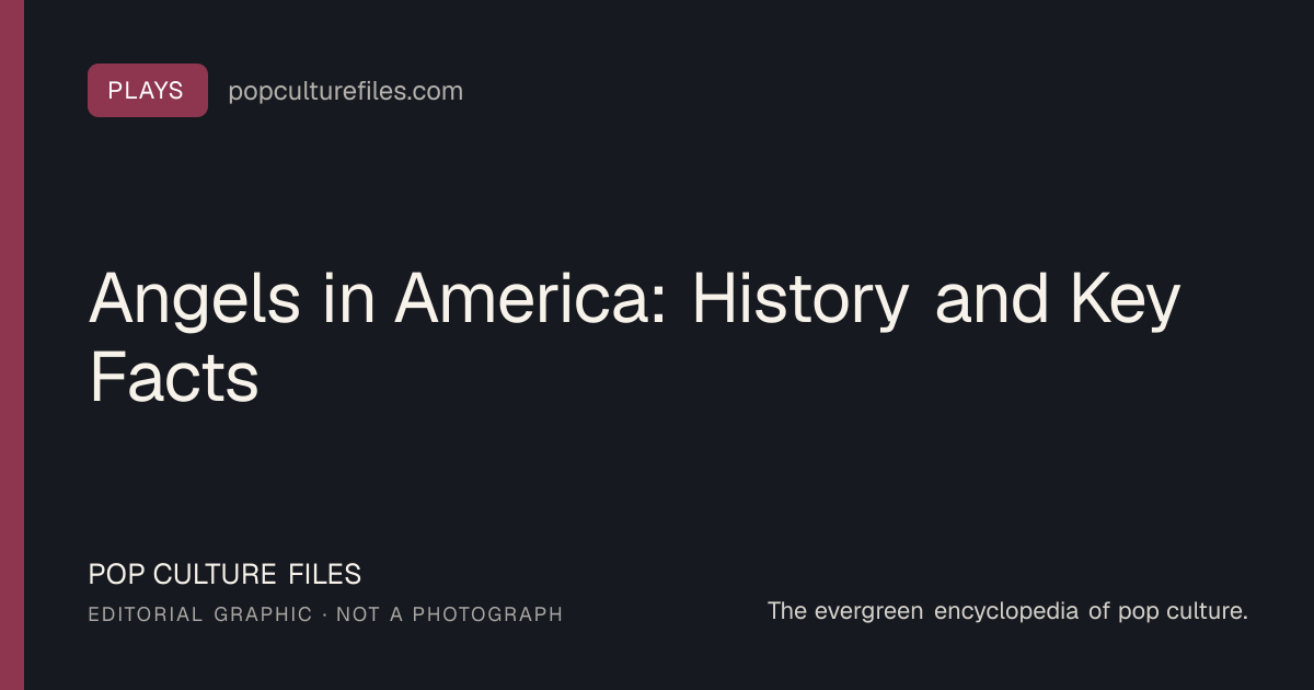 Editorial graphic for: Angels in America: History and Key Facts
