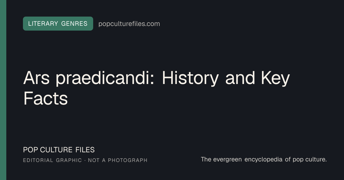 Editorial graphic for: Ars praedicandi: History and Key Facts