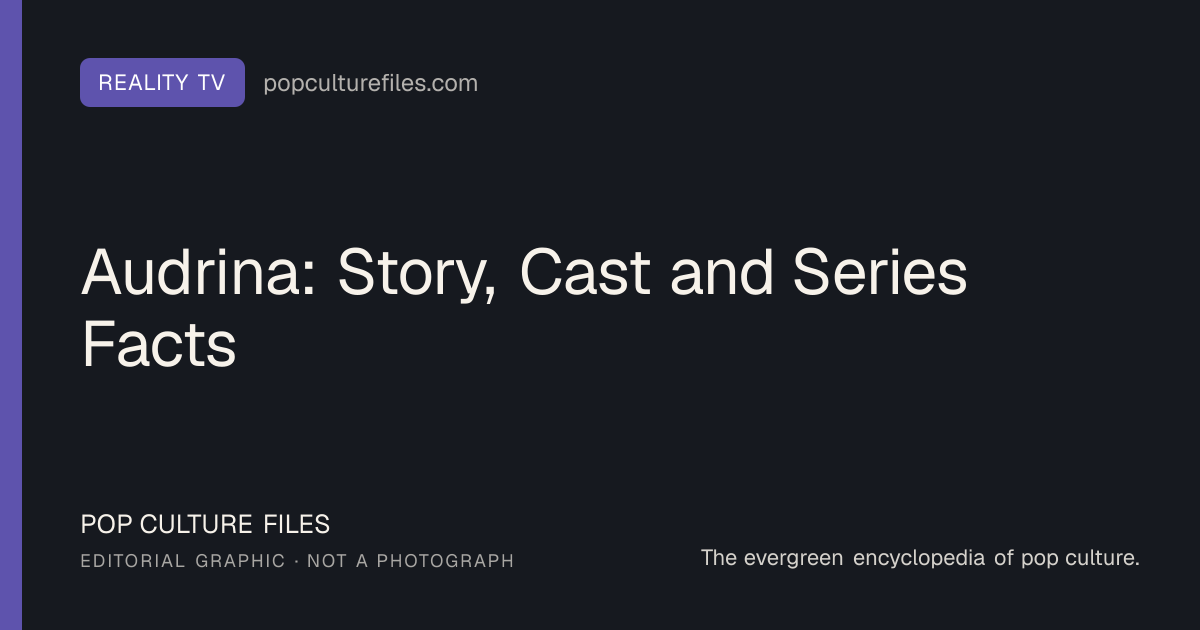 Editorial graphic for: Audrina: Story, Cast and Series Facts