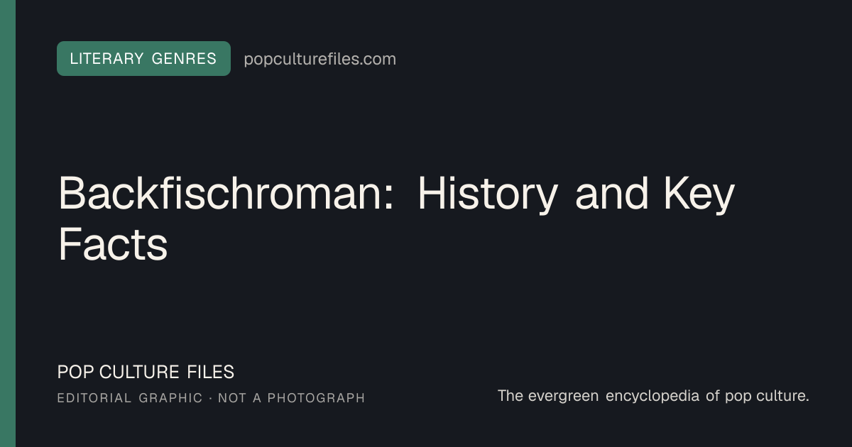 Editorial graphic for: Backfischroman: History and Key Facts