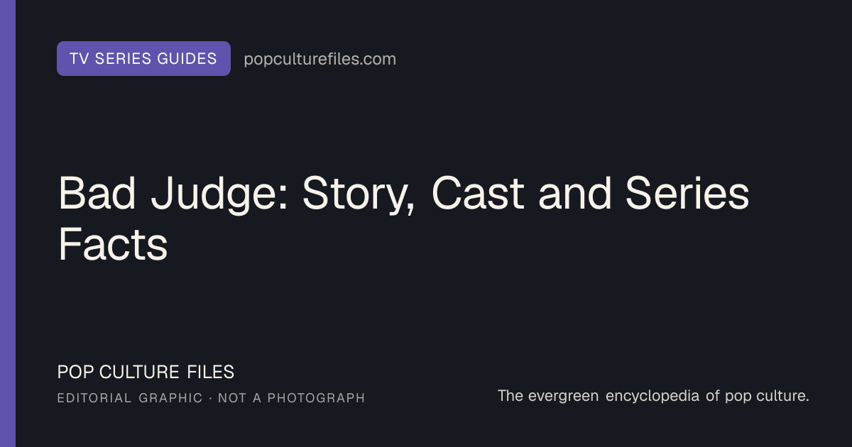 Editorial graphic for: Bad Judge: Story, Cast and Series Facts