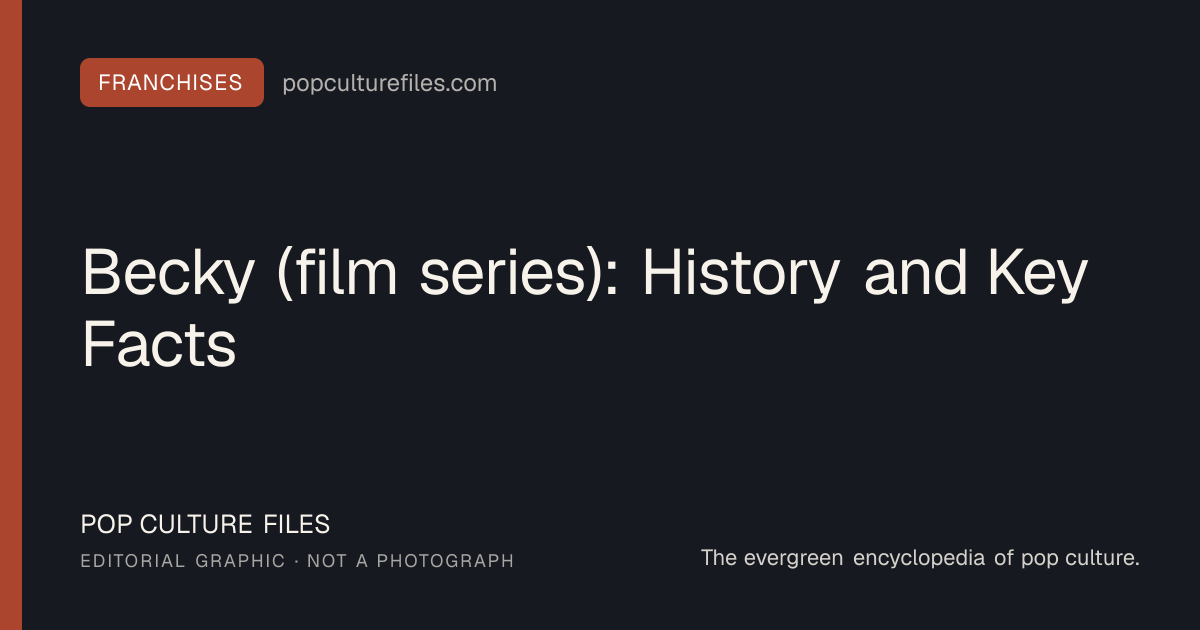 Editorial graphic for: Becky (film series): History and Key Facts