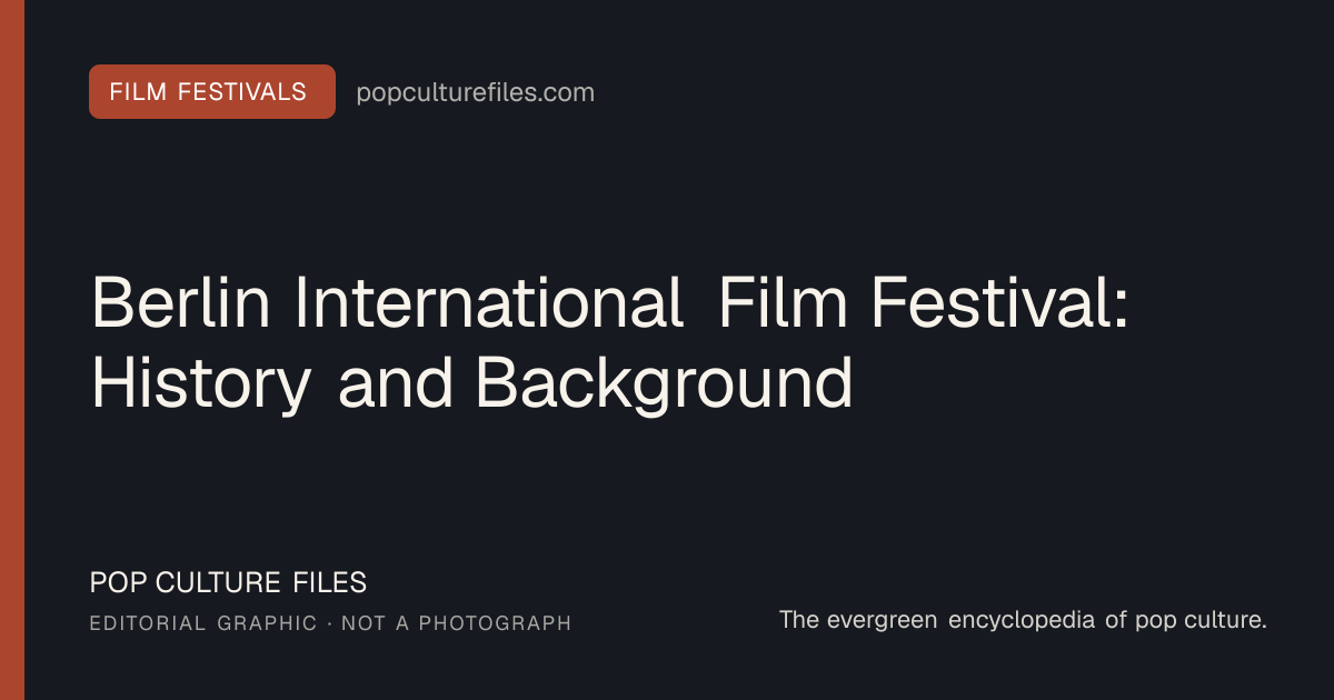 Editorial graphic for: Berlin International Film Festival: History and Background