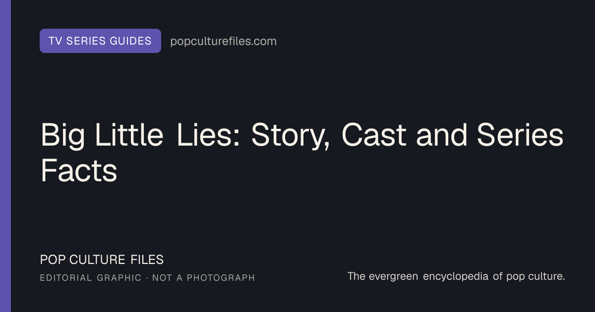 Editorial graphic for: Big Little Lies: Story, Cast and Series Facts