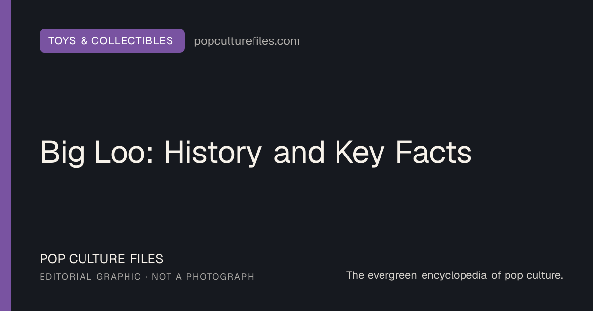 Editorial graphic for: Big Loo: History and Key Facts