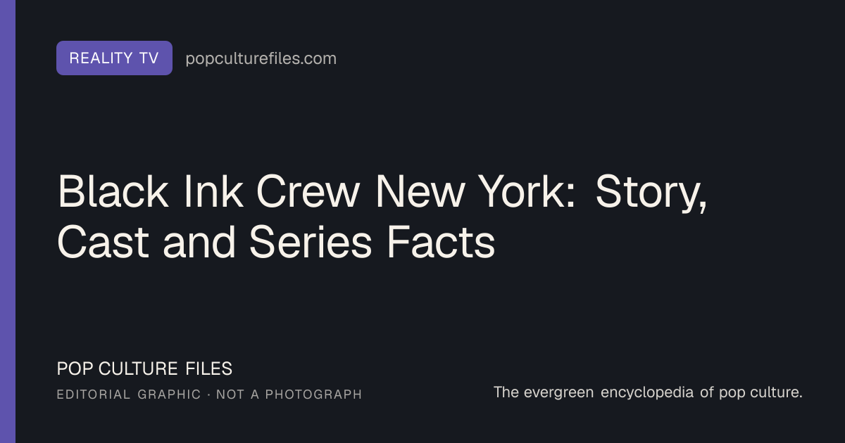 Editorial graphic for: Black Ink Crew New York: Story, Cast and Series Facts