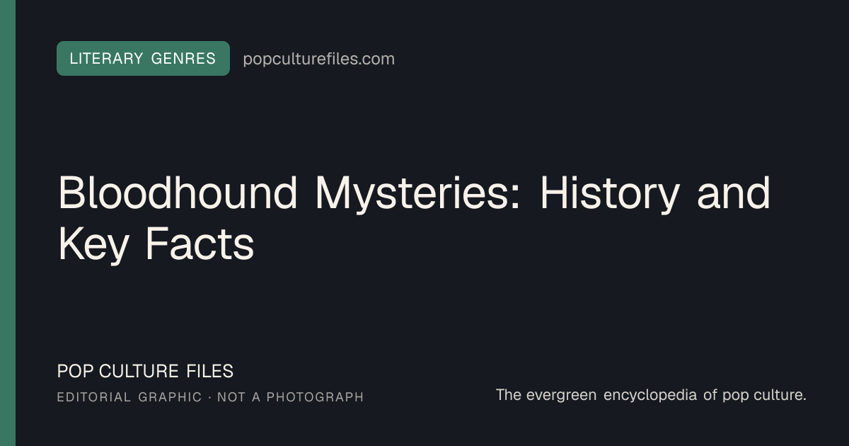 Editorial graphic for: Bloodhound Mysteries: History and Key Facts