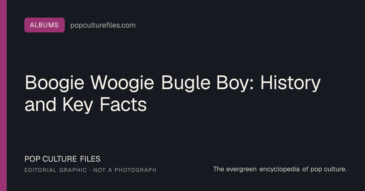 Editorial graphic for: Boogie Woogie Bugle Boy: History and Key Facts