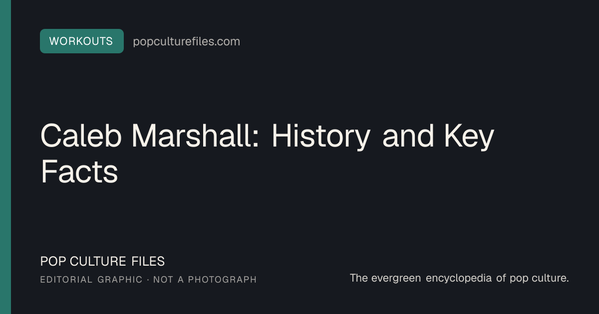 Editorial graphic for: Caleb Marshall: History and Key Facts