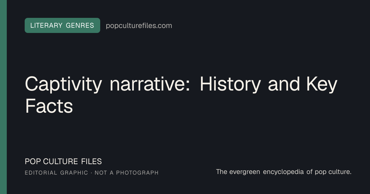 Editorial graphic for: Captivity narrative: History and Key Facts