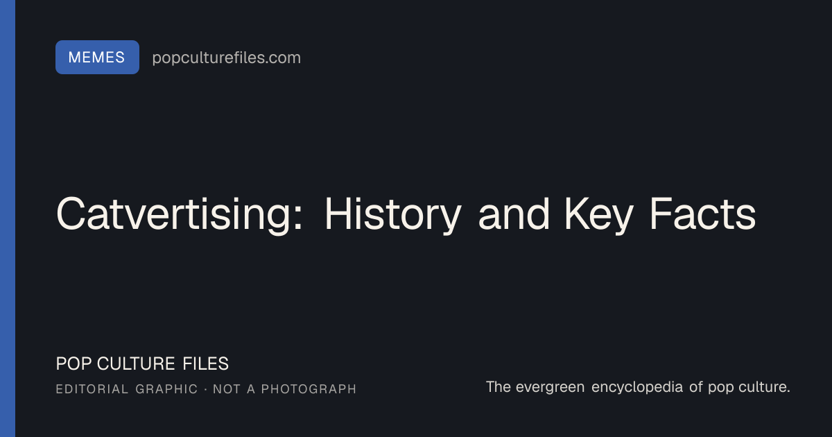 Editorial graphic for: Catvertising: History and Key Facts