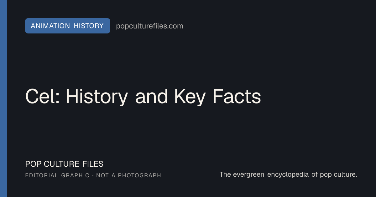 Editorial graphic for: Cel: History and Key Facts