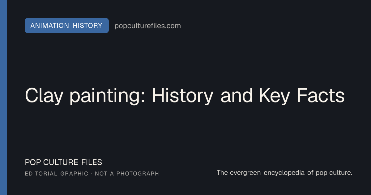 Editorial graphic for: Clay painting: History and Key Facts