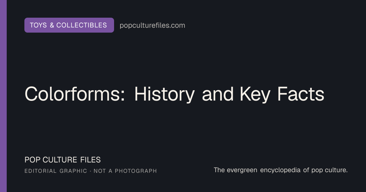 Editorial graphic for: Colorforms: History and Key Facts