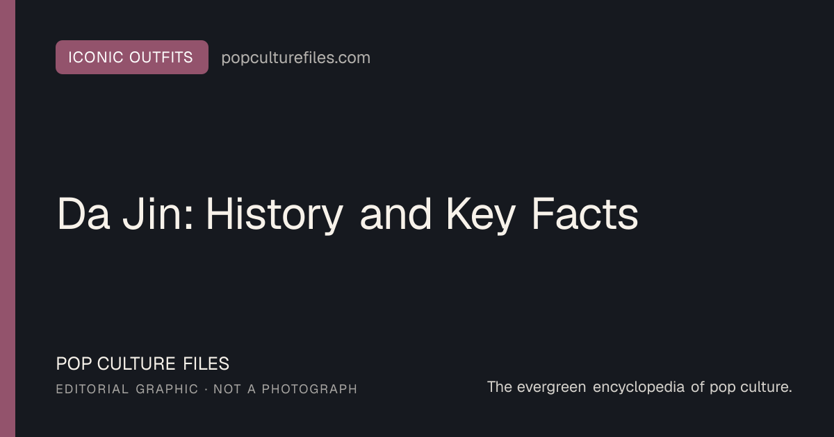 Editorial graphic for: Da Jin: History and Key Facts