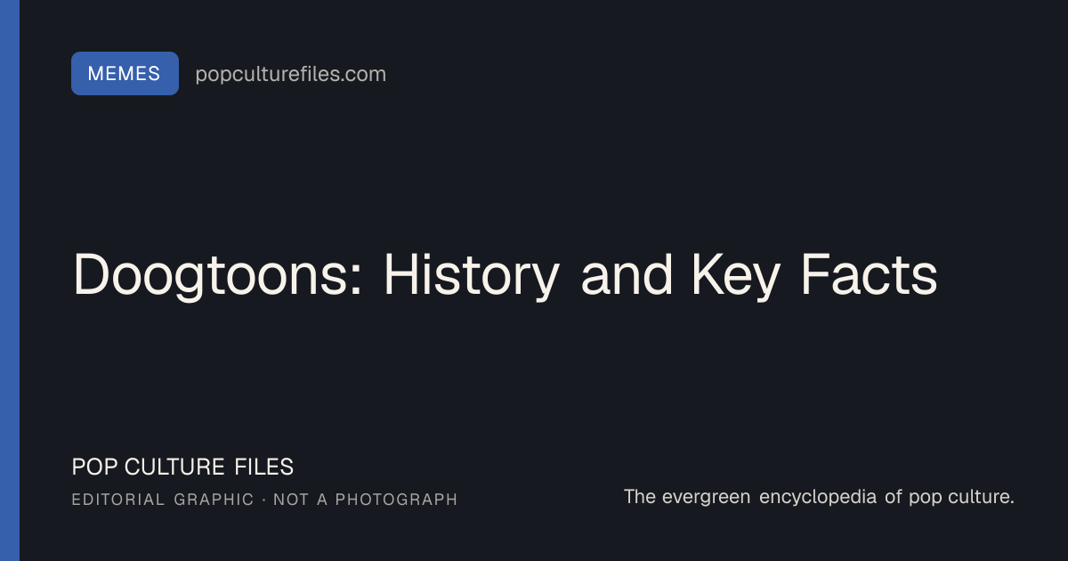 Editorial graphic for: Doogtoons: History and Key Facts