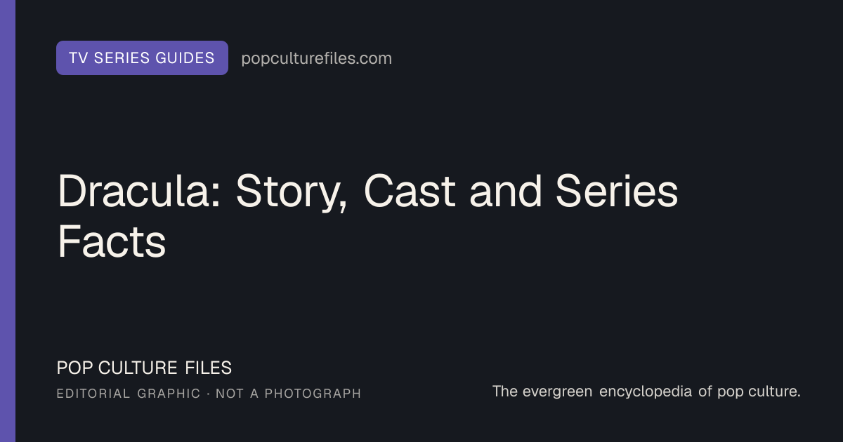 Editorial graphic for: Dracula: Story, Cast and Series Facts