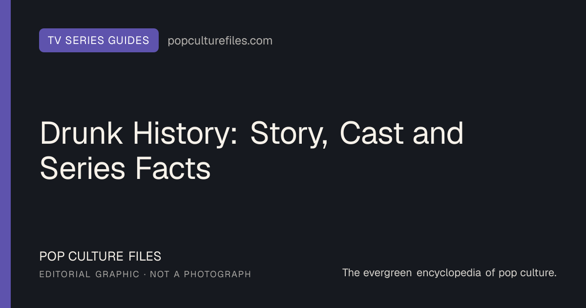 Editorial graphic for: Drunk History: Story, Cast and Series Facts
