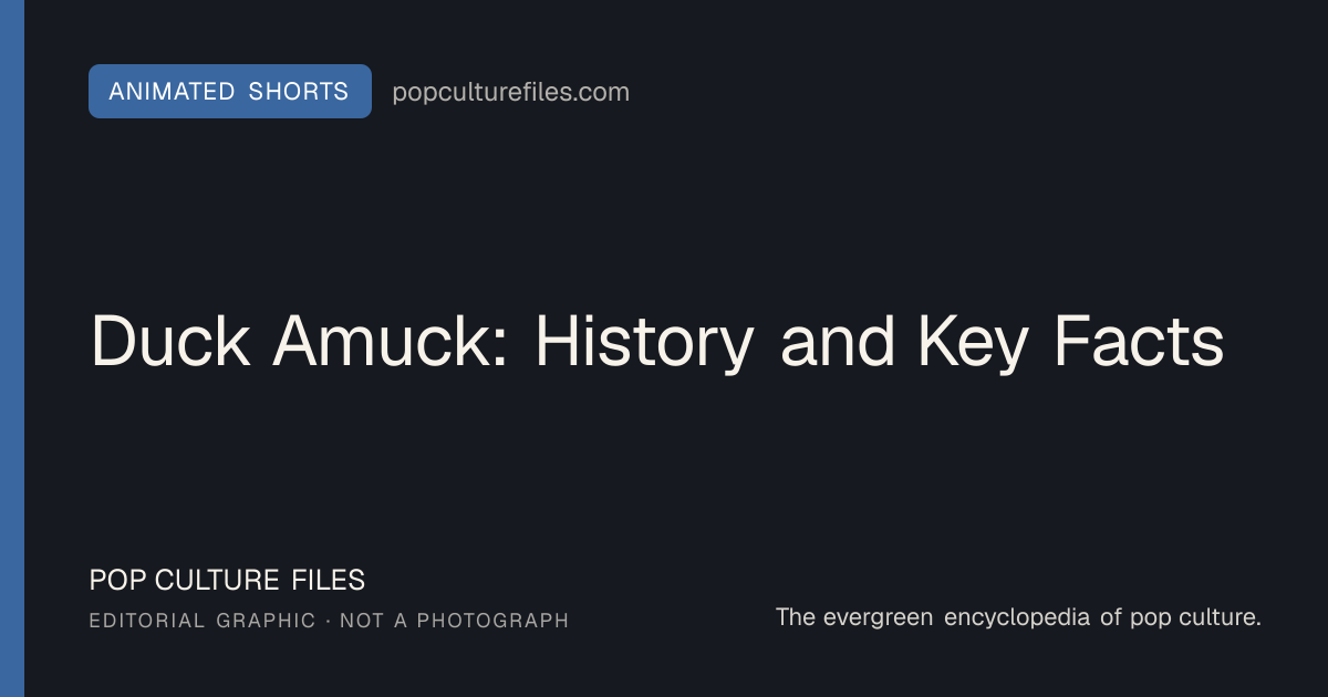 Editorial graphic for: Duck Amuck: History and Key Facts