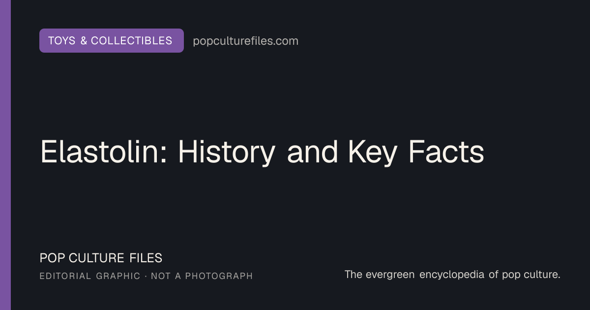 Editorial graphic for: Elastolin: History and Key Facts