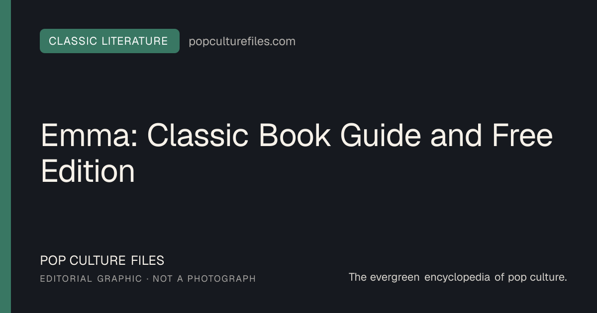 Editorial graphic for: Emma: Classic Book Guide and Free Edition