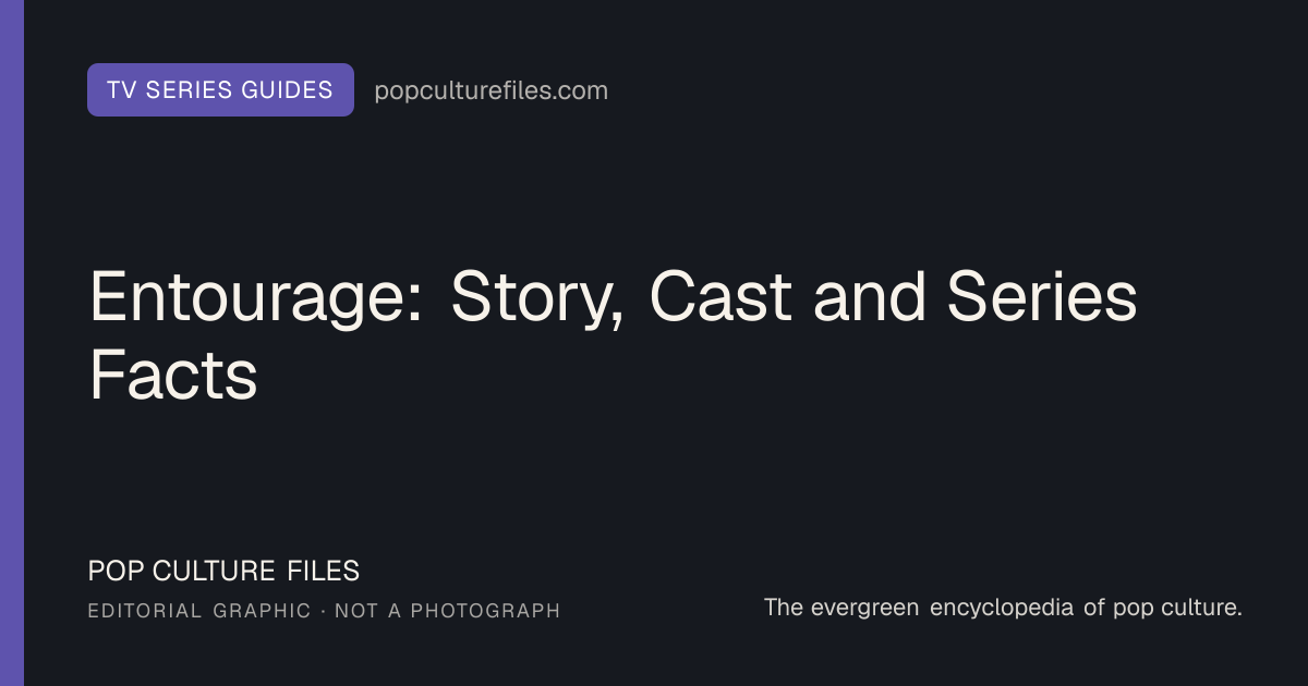 Editorial graphic for: Entourage: Story, Cast and Series Facts
