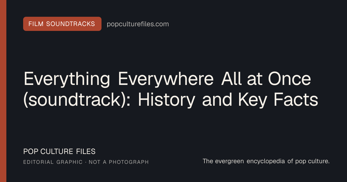 Editorial graphic for: Everything Everywhere All at Once (soundtrack): History and Key Facts