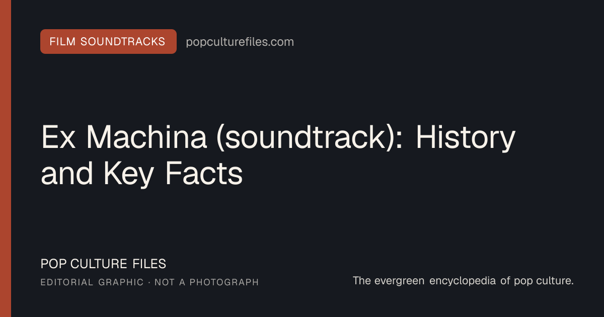Editorial graphic for: Ex Machina (soundtrack): History and Key Facts