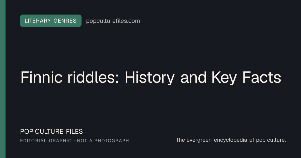Editorial graphic for: Finnic riddles: History and Key Facts