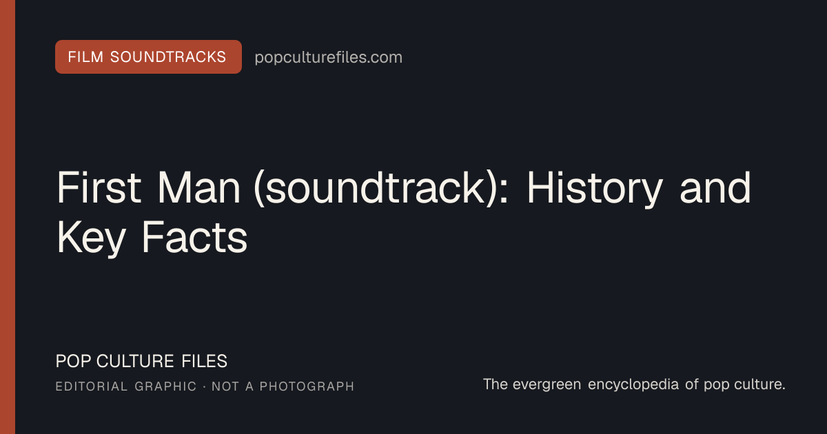 Editorial graphic for: First Man (soundtrack): History and Key Facts