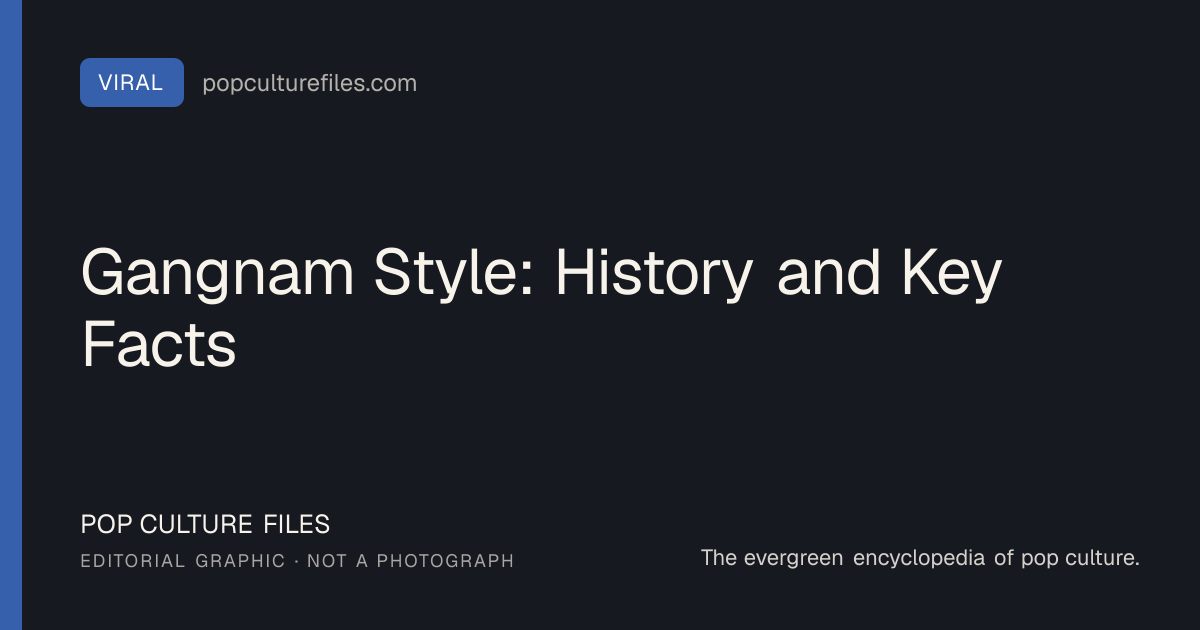 Editorial graphic for: Gangnam Style: History and Key Facts