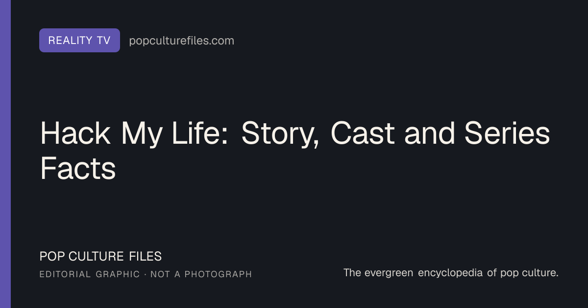 Editorial graphic for: Hack My Life: Story, Cast and Series Facts
