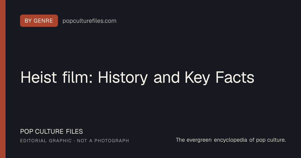 Editorial graphic for: Heist film: History and Key Facts