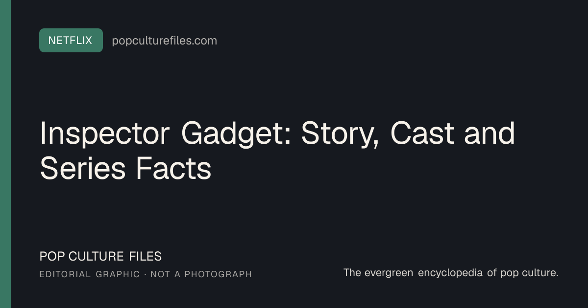 Editorial graphic for: Inspector Gadget: Story, Cast and Series Facts