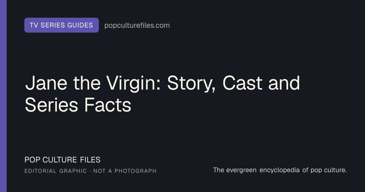 Editorial graphic for: Jane the Virgin: Story, Cast and Series Facts