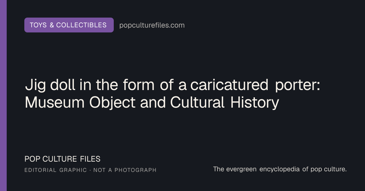 Editorial graphic for: Jig doll in the form of a caricatured porter: Museum Object and Cultural History