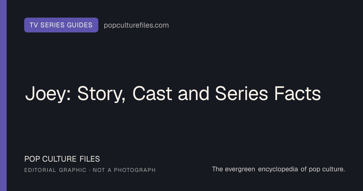 Editorial graphic for: Joey: Story, Cast and Series Facts