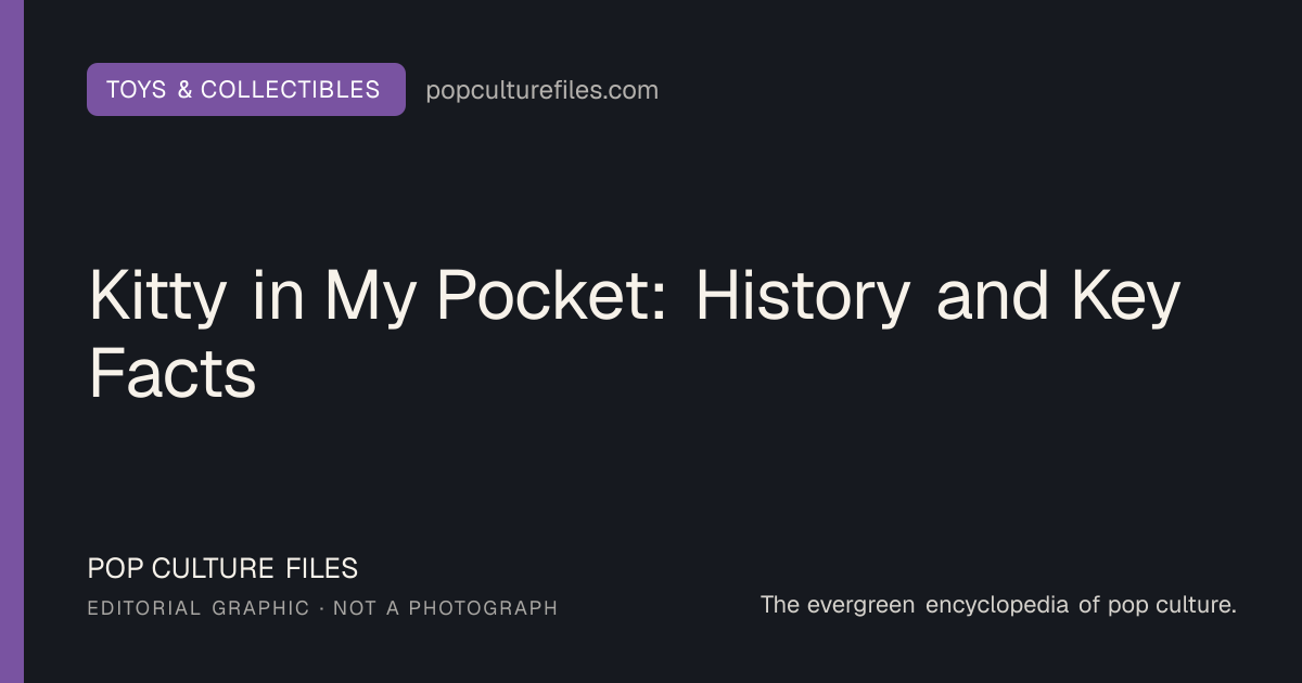 Editorial graphic for: Kitty in My Pocket: History and Key Facts