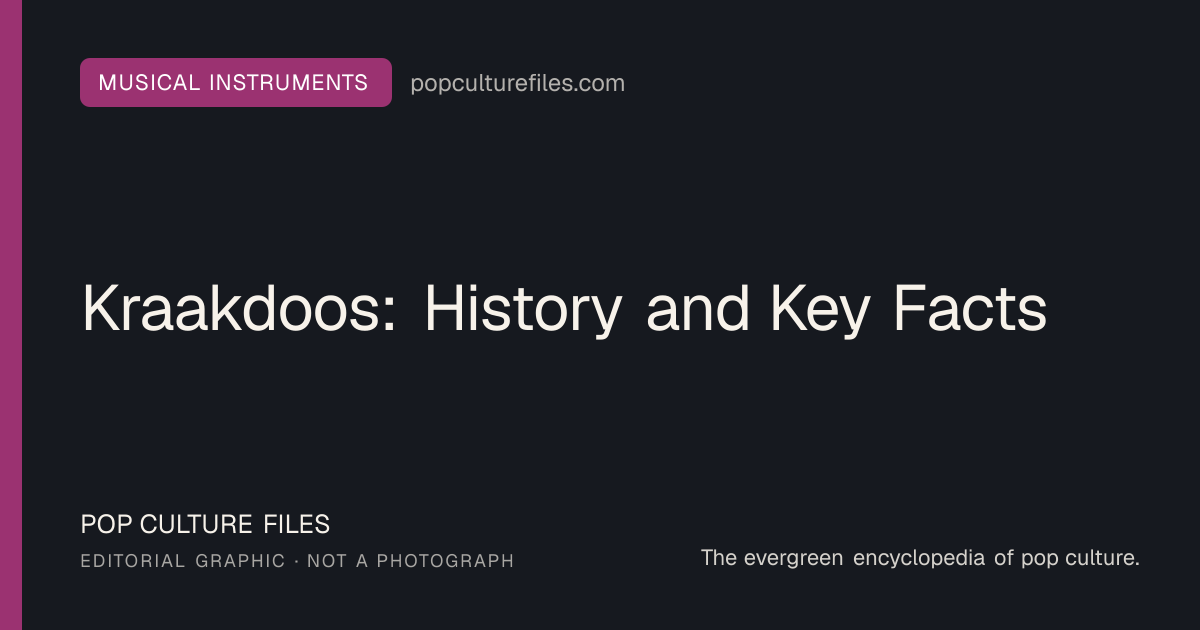 Editorial graphic for: Kraakdoos: History and Key Facts