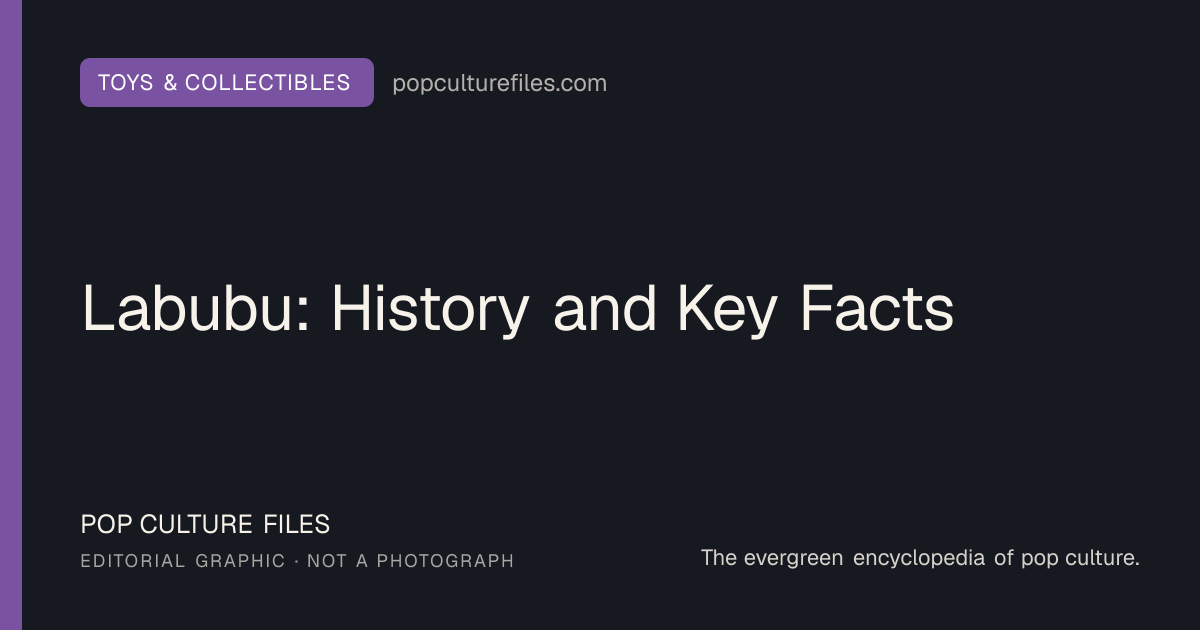 Editorial graphic for: Labubu: History and Key Facts
