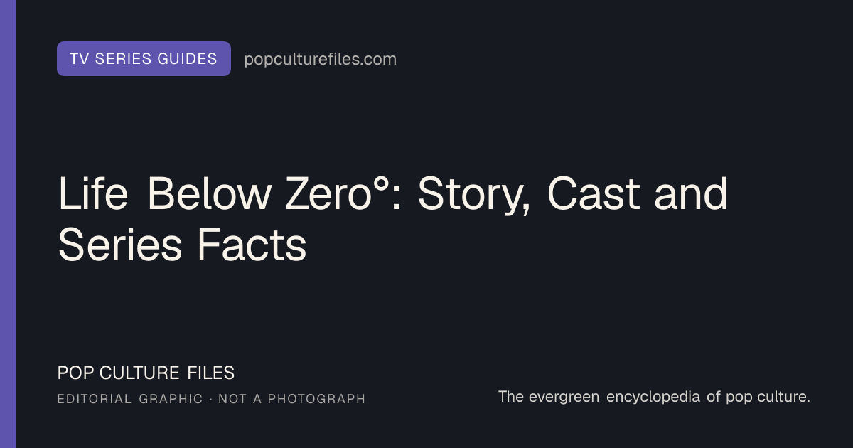 Editorial graphic for: Life Below Zero°: Story, Cast and Series Facts