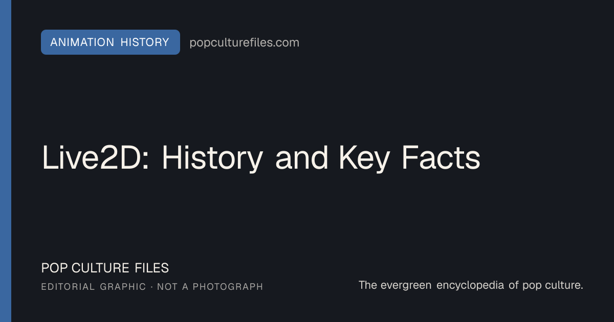 Editorial graphic for: Live2D: History and Key Facts