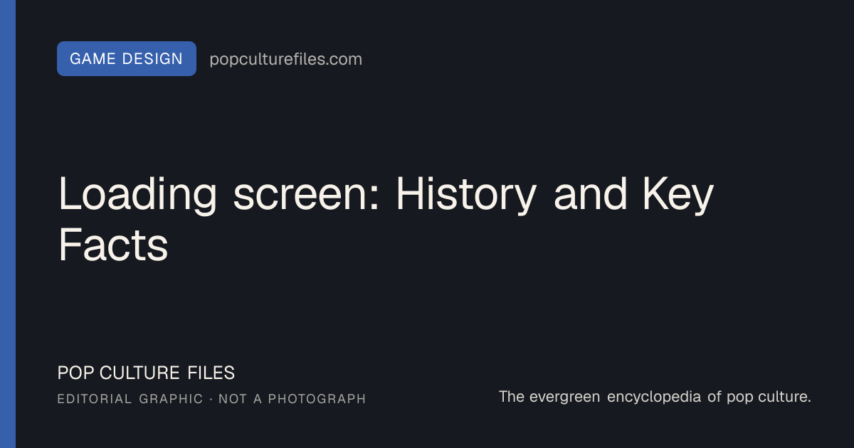 Editorial graphic for: Loading screen: History and Key Facts