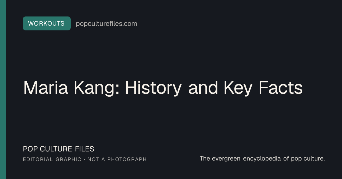 Editorial graphic for: Maria Kang: History and Key Facts