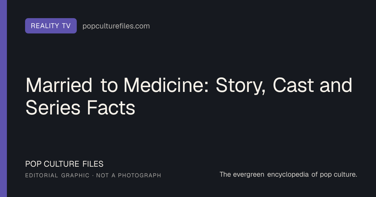 Editorial graphic for: Married to Medicine: Story, Cast and Series Facts
